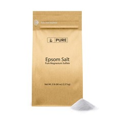 Nts Epsom Salt 5 Lb Pure Magnesium Sulfate Food Grade Soaking Solution