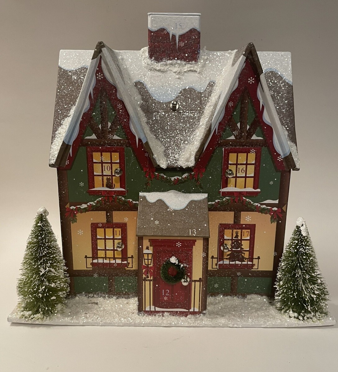 KIRKLAND signature アドベントカレンダー Kirkland Village Advent Calendar Dickens Christmas Wooden