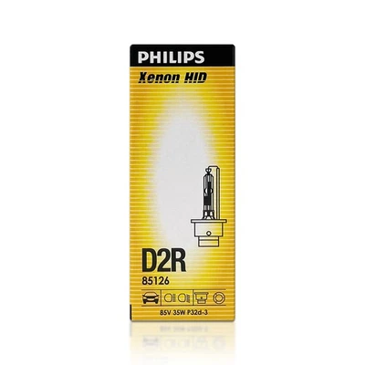 Philips D2R HID Xenon Headlight Bulb 85126C1 OEM 4300K Made in Germany Pack of 1 - Image 1 of 4