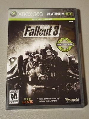 Fallout 3 (Microsoft Xbox 360, 2008) CIB