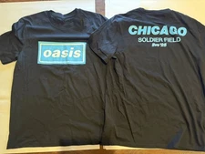 Medium Oasis Live 25. Merch Chicago USA T Shirt Pop Up Store Sold Out