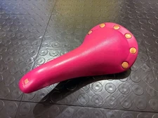 Selle San Marco Regal Girardi Magenta Pink w/ Copper Rails Rare