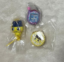Tamagotchi Mametchi Gacha Gacha Keychain Set Unused Japan Toy Collection