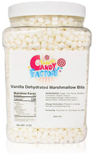 Vanilla Mini Dehydrated Marshmallow Bits in Jar, 8 Oz