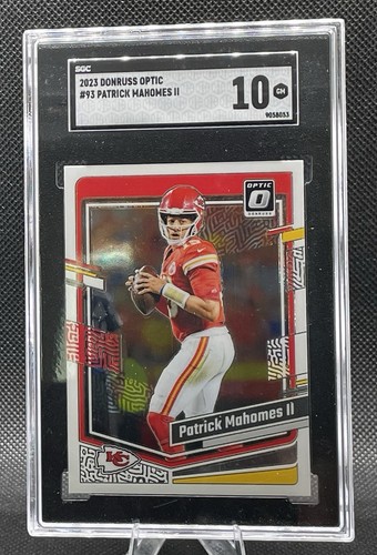 2023 Panini Donruss Optic Patrick Mahomes II #93 card