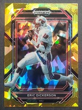 2023 Panini Prizm Draft Picks - Eric Dickerson #39 Gold Ice Prizm
