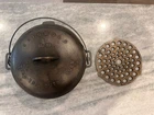 1920 Griswold Cast Iron Dutch Oven ERIE 10 835b 2553 Lid 208 Trivet-Nice-