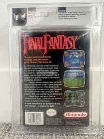 Final Fantasy NES WATA 7.0 CIB Matching Components 1990 USA RPG Classic