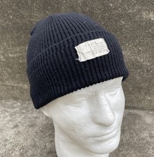 Vintage 70s US Navy Wool Knit Watch Cap Hat Manchester Knitted Fashions