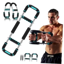 2025 Pro Twister Arm Trainer, Adjustable Power Twister Bar, Blue 40-100 lbs