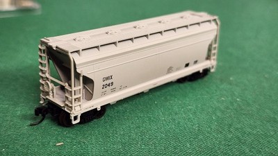 USA SPUR N ATLAS TRAINMAN ACF3560 COVERED HOPPER CAR GENESEE & WYOMING #2049