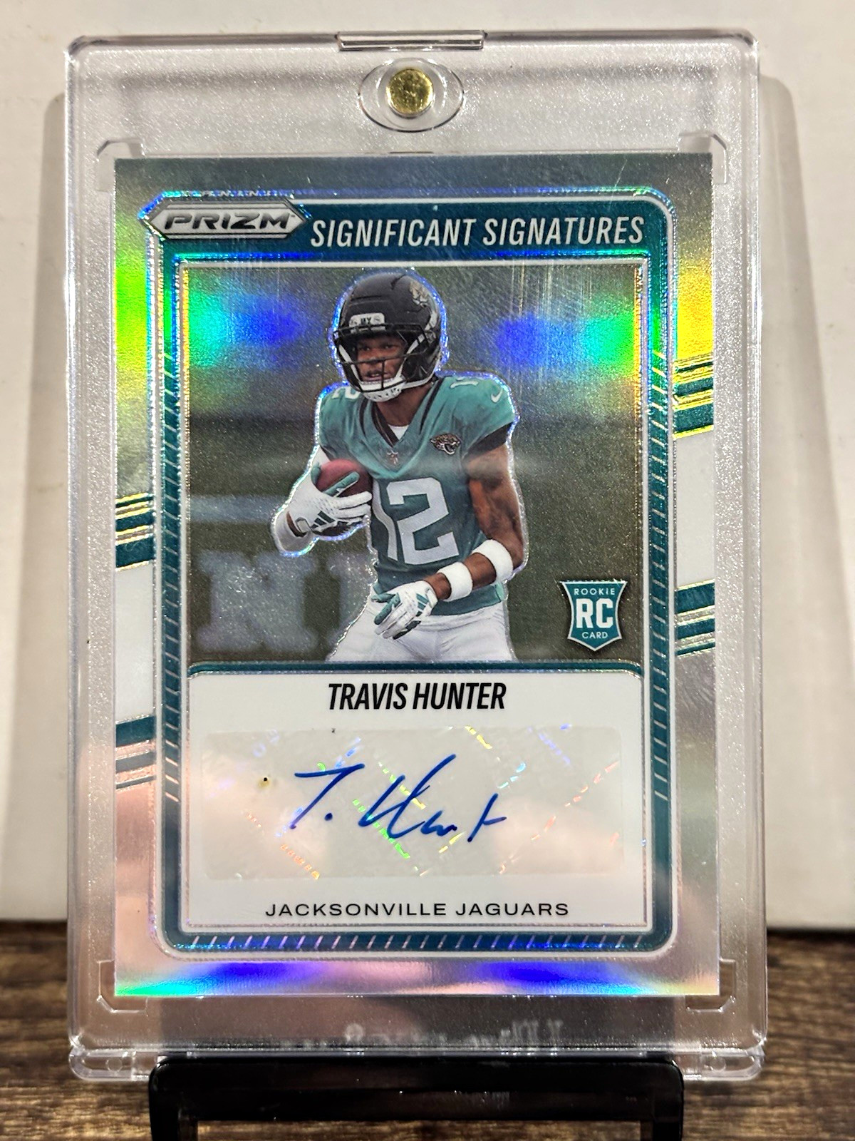 2025 Panini Prizm Travis Hunter Significant Signatures Rookie Auto #SSI-THR