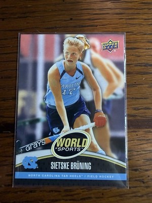 2025 Upper Deck World of Sports - Sietske Bruning #151 UNC Tar Heel Field Hockey