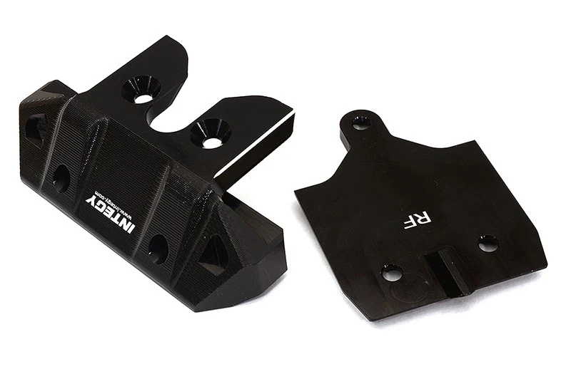Machined Rear Skid Plate & Bumper w/ 1-Pc Block D for Traxxas 1/8 Sledge 9536 - Image 2 of 4