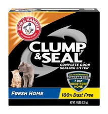 Arm Hammer 02142 Fresh Scent Clump Seal Cat Litter 14 lbs.