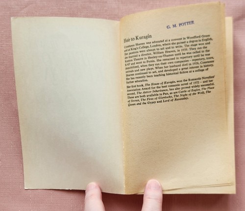 The Heir to Kuragin by Constance Heaven, 1981, Paperback - Picture 2 of 12