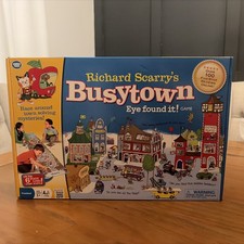 New! Richard Scarry's Busytown Eye Found It Game Hidden Picture Board Sealed!