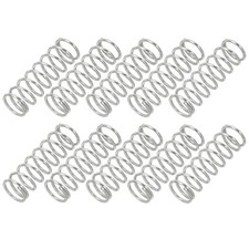 10 Pack 304 Stainless Steel 1mm Wire Dia x 10mm OD x 30mm L Compression Spring