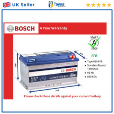 EFB Car Battery fits ROLLS ROYCE PHANTOM GHOST DAWN 6.6 6.75 2003 on Stop Start