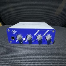 M-Audio Mbox2 Mini USB Audio Interface Desktop Unit Blue/Silver