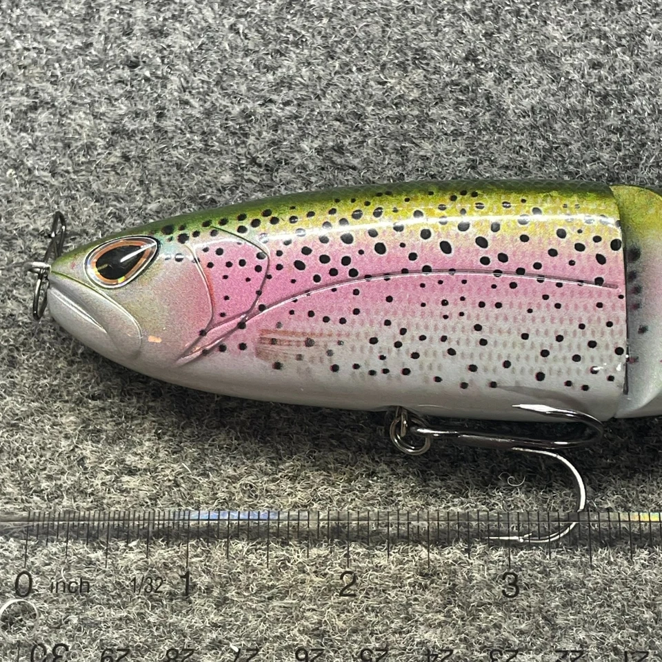 Storm Arashi скольжения приманка 19 соединенный плавучие наживки приманка 7,5 «3 1/8 унций - радужная форель - Изображение 4 из 4