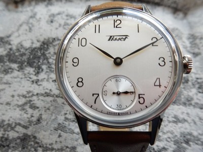 Tissot Heritage silberfarbenes Zifferblatt Herrenuhr - T119.405.16.037.01