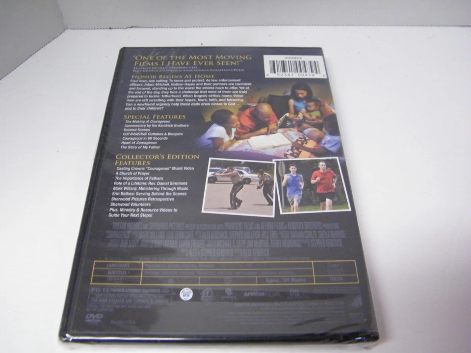 Courageous DVD 2011 Honor Begins at Home New Sealed Collector's edition - Image 2 of 2