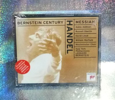 (C15CS) BERNSTEIN CENTURY ''HANDEL: MESSIAH'' 2-CD / SEALED / 1998