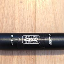 Jones Loop H-Bar Aluminium Loop Bar Handlebar Black 31.8mm Clamp SG-710