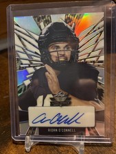2022 Leaf Valiant - Aidan O'Connell #BA-AO1 Black /5 (AU, RC)