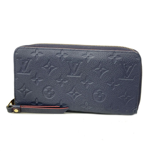 Louis Vuitton Monogram Empreinte Zippy Wallet M62121 Marine Rouge ... GZl1lrc2