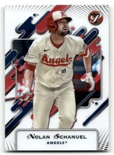 2025 Topps Pristine Nolan Schanuel #167 Los Angeles Angels