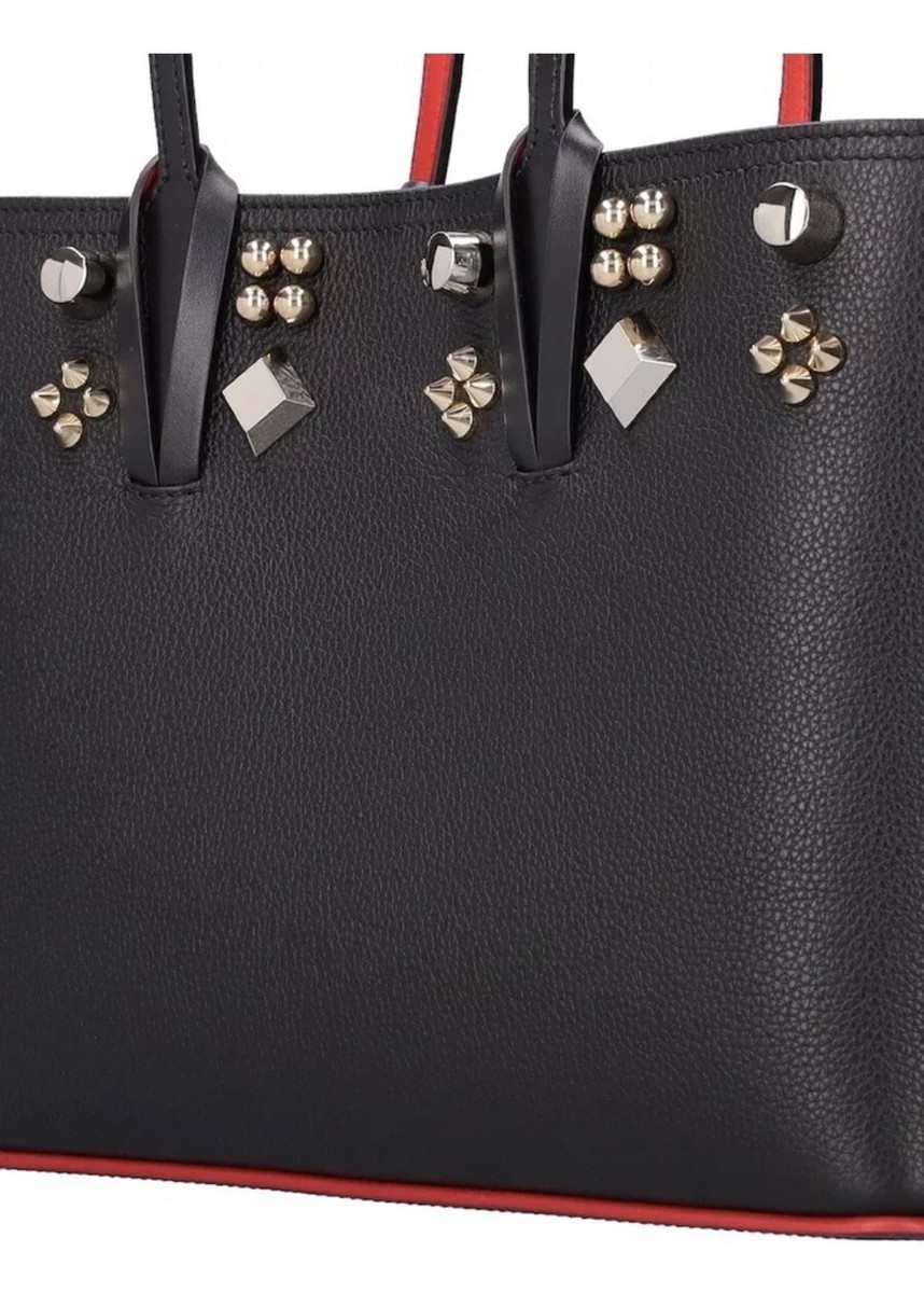 Christian Louboutin Large Cabata Stud-Embellished Leather