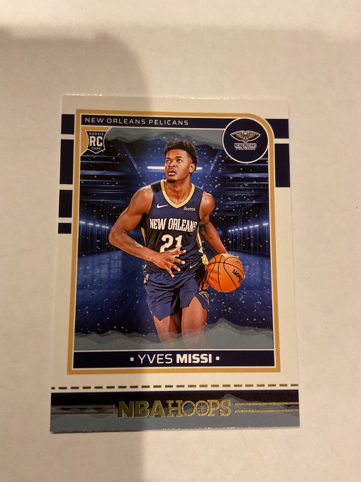 Yves Missi 2024-2025 Hoops Winter Parallel RC New Orleans Pelicans #251