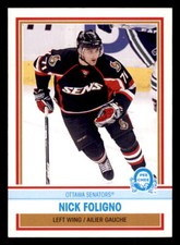 2009-10 O-Pee-Chee Retro #494 Nick Foligno Ottawa Senators