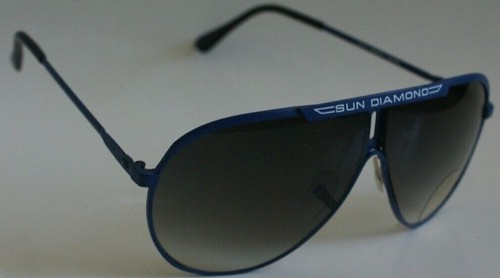 NWT True Vintage 80's/90's Fashion Aviator w/"SUN DIAMOND" top bar logo Sunglass - Picture 6 of 11