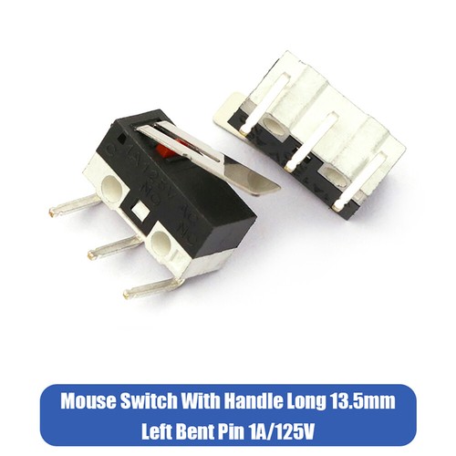 Micro Limit Switch 1A 125 V pulsante mouse 3 pin PCB micro interruttore a pressione momentaneo - Foto 11 di 17