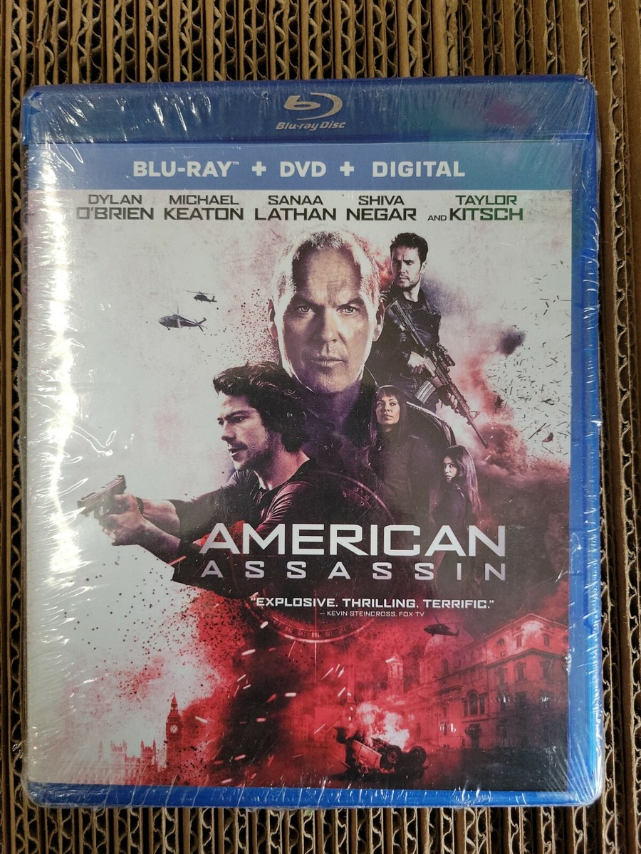 American Assassin Blu-ray Dylan O'Brien,Michael Keaton,Sanaa Lathan,Taylor  Kitsc