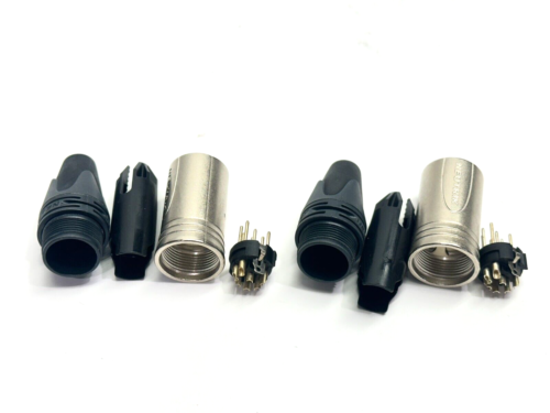 Neutrik NC7MXX XLR Cable Connector Male 7-Pole LOT OF 2