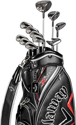 Callaway X Hot ゴルフバッグ Callaway X HOT Men's Club 11pcs Caddy Bag Set 2021 Carbon Shaft