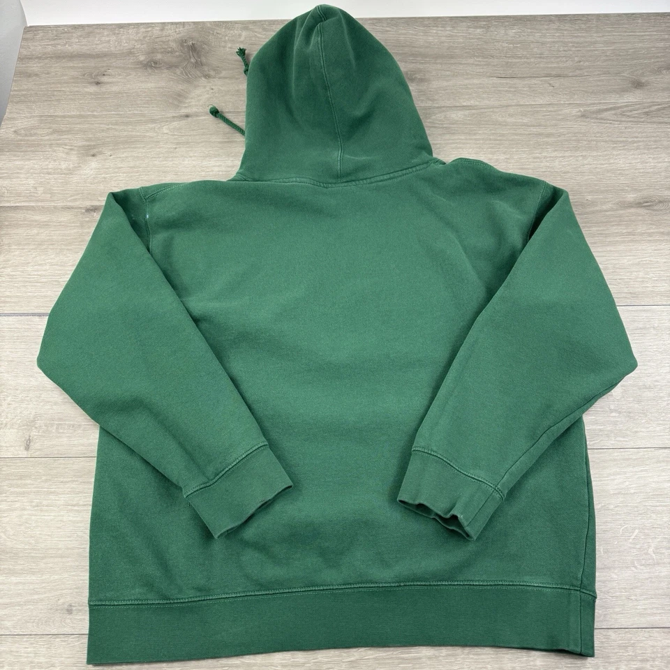 Welcome Unholy Diver Skate Sudadera con Capucha Verde Para Hombre Grande Desgastada Desteñida Sudadera Foto 2 de 4