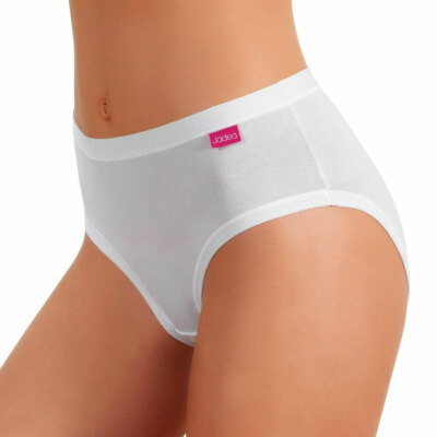 Jadea Midi Womens 3 Modal Cotton Tubular Elasticated High Waist Briefs Art 786