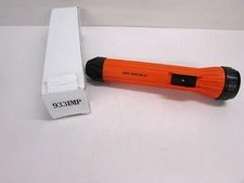 NOS! FULTON SAFETY APPROVED FLASHLIGHT, "NORTH SHORE GAS CO.", #933IMP