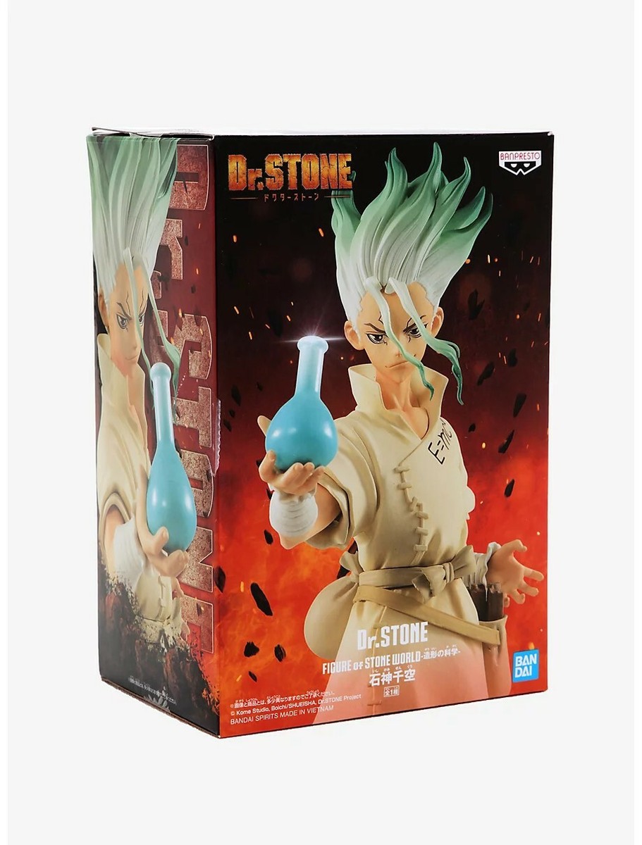 Dr. Stone Figure Of Stone World Kingdom Of Science Senku Ishigami