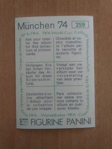 FIGURINE CALCIATORI PANINI MUNCHEN 74 (N. 1-269) SCEGLI DAL MENU A TENDINA - 第 180/200 張圖片