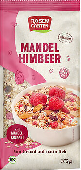 Rosengarten 3x Mandel-Himbeer-Müsli 375g