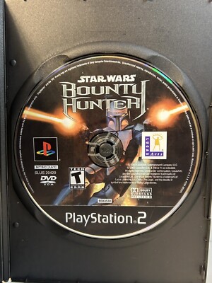 Star Wars: Bounty Hunter (Sony PlayStation 2, 2002) Tested Disc Only