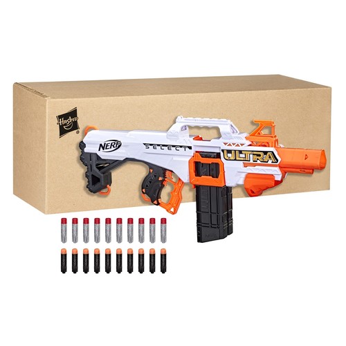 NERF Ultra Select Fully Motorized Blaster, Includes Clips and Darts W/ Games - Picture 5 of 5