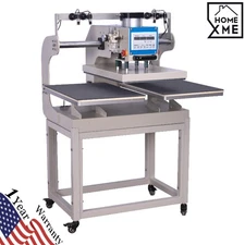 KILO 16x24 Pneumatic Up Slide Dual Platen Heat Press Machine LCD Display Control