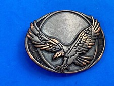 Flying Wings Wide Diving, Hunting, American Eagle Western Vibe Belt Buckle